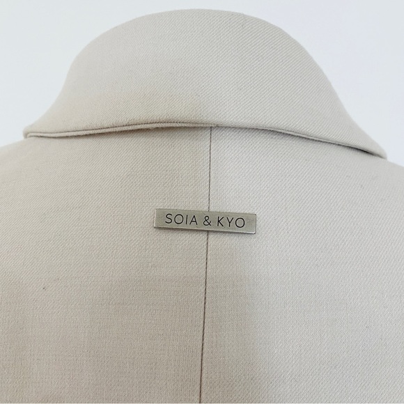 Soia & Kyo beautiful cream jacket - Picture 8 of 16